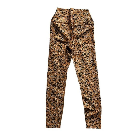 Carbon38 Layered Leopard Print High Rise Legging Size XS - Picture 9 of 10